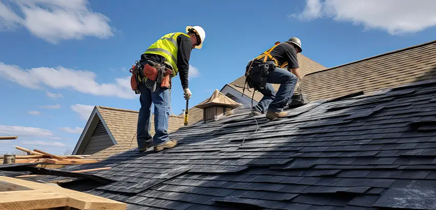 Shed Gutter Installation in Marysville